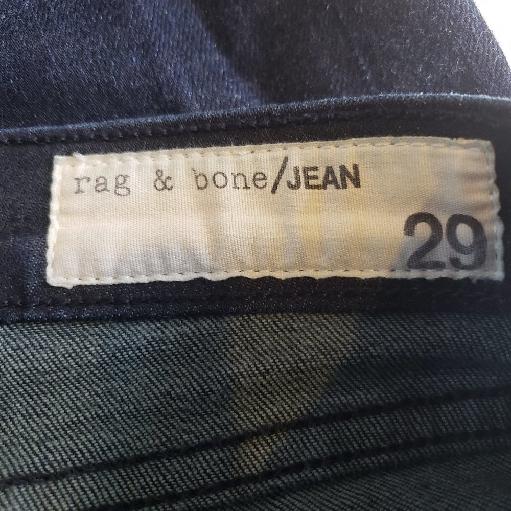 Rag & Bone Olive Harrow Skinny Jeans Sz 29 - Picture 5 of 8
